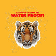 Tiger Sticker | Tiger Head Decal | Orange Tiger Decal