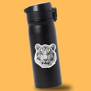 White Tiger Sticker | Tiger Head Decal | Albino Tiger Sticker