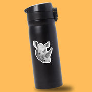 Rhino Sticker | Rhinoceros Head Decal | Rhinoceros Sticker