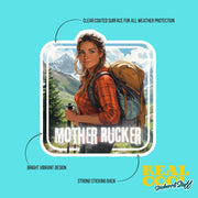 Mother Rucker Sticker - Rucker Sticker - Hiking Sticker