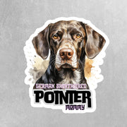 German Short Hair Pointer Mom Sticker - Shorthair Pointer Sticker