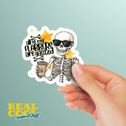 All of My Flabbers Are Gasted Sticker | Funny Quote Vinyl Decal for Laptops, Water Bottles & More | Gift for Friends