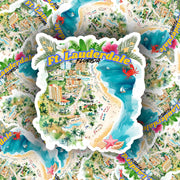 Ft Lauderdale Sticker | Waterproof, Vinyl Decal | Perfect for Laptops, Water Bottles & Travel | Florida Souvenir Gift