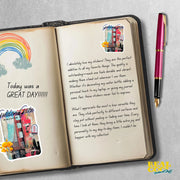 Golden Gate Bridge Sticker | San Francisco & California Souvenir | San Francisco Sticker