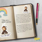 I'm A Pothead Sticker - Funny Coffee Sticke, Cute Humorous Decor, Ideal Gift for Friends & Family