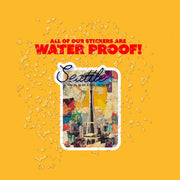 Seattle Sticker - Vintage Seattle Sticker - Space Needle Sticker