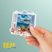 Ocean Sticker - Window to the Ocean Sticker - Marine Life Sticker
