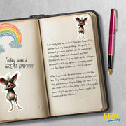 Cool Hog Sticker - Funny Sunglasses Pig Decal, Waterproof Vinyl, Cute Car Sticker & Party Favor for Hog Lovers