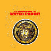 Jesus Christ Sticker - Stained Glass Jesus Decal for Christian Faith, Jesus Decal