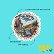 Millinocket Sticker - Vintage Millinocket Maine Decal, Nature Lover Gift, USA Travel Souvenir, Outdoor Adventure Decor