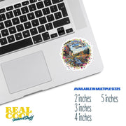 Millinocket Sticker - Vintage Millinocket Maine Decal, Nature Lover Gift, USA Travel Souvenir, Outdoor Adventure Decor