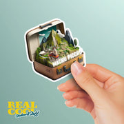 Machu Picchu Sticker - Machu Picche Suitcase Sticker - Peru Sticker