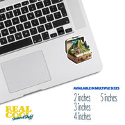 Machu Picchu Sticker - Machu Picche Suitcase Sticker - Peru Sticker