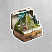 Machu Picchu Sticker - Machu Picche Suitcase Sticker - Peru Sticker