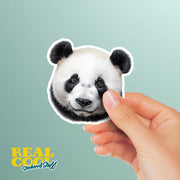 Panda Bear Sticker | Panda Bear Decal | Panda Bear Head Decal