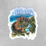 Atlantis Sticker | Bahamas Sticker | Paradise Island Sticker