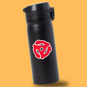 45 Record Adaptor Sticker | Vinyl Record Accessories | Retro Music Decor | Fun & Colorful Vinyl Sticker for DJs Collectors