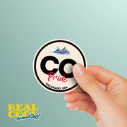 Colorado Pride Sticker - Colorado State Abbreviation Decal for Car, Laptop & Water Bottle | Perfect Colorado Gift Souvenir