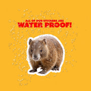 Wombat Sticker | Cute Animal Vinyl Decal | Perfect for Laptops, Water Bottles & Journals | Gift for Animal Lovers