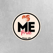 Maine Pride Sticker - Maine State Abbreviation Decal for Car, Laptop & Water Bottle | Perfect Maine Gift Souvenir