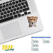 Cheetah Sticker - Cheetah Decal - Wild Animal Stickers