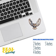 Owl Sticker | Flying Owl Sticker | Perfect Gift for Bird Watchers & Owl Enthusiasts