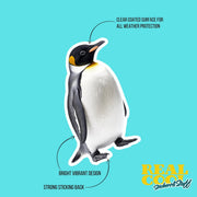 Penguin Sticker - Penguin Decal - Cute Penguin Sticker