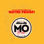 Missouri Pride Sticker - Missouri State Abbreviation Decal for Car, Laptop & Water Bottle | Perfect Missouri Gift Souvenir