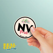 Nevada Pride Sticker - Nevada State Abbreviation Decal for Car, Laptop & Water Bottle | Perfect Nevada Gift Souvenir