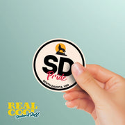 South Dakota Pride Sticker - South Dakota Abbreviation Decal for Car, Laptop & Water Bottle | Perfect South Dakota Gift Souvenir