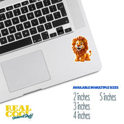 Balloon Lion Sticker - Lion Sticker - Fun Lion Decal - Balloon Animal Sticker
