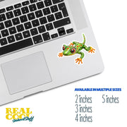 Balloon Gecko Sticker - Gecko Sticker - Fun Gecko Decal - Balloon Animal Sticker
