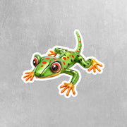 Balloon Gecko Sticker - Gecko Sticker - Fun Gecko Decal - Balloon Animal Sticker