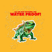 Balloon Iguana Sticker - Iguana Sticker - Fun Iguana Decal - Balloon Animal Sticker