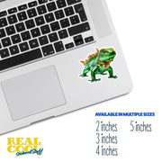 Balloon Iguana Sticker - Iguana Sticker - Fun Iguana Decal - Balloon Animal Sticker