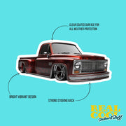 Low Rider Sticker - Low Rider Pickup Truck Decal - Low Rider Sticker