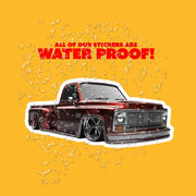 Low Rider Sticker - Low Rider Pickup Truck Decal - Low Rider Sticker
