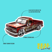 Low Rider Sticker - Low Rider Pickup Truck Decal - Low Rider Sticker