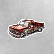 Low Rider Sticker - Low Rider Pickup Truck Decal - Low Rider Sticker