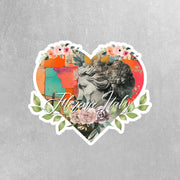 Florence Italy Sticker - Vintage Travel, I Love Florence Italy Sticker, Perfect for Laptops, Water Bottles, & Scrapbooking