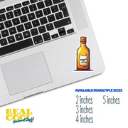 Message In A Bottle Sticker - Funny Waterproof Sticker for Gifts, Party Decor & Scrapbooking, Cute Design, Unique Gift Idea