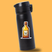 Message In A Bottle Sticker - Funny Waterproof Sticker for Gifts, Party Decor & Scrapbooking, Cute Design, Unique Gift Idea