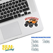 4x4 Truck Sticker - The Weekender Sticker - Off-Road Truck Sticker - Rock Climber Sticker