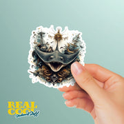 Stingray Sticker - Manta-Ray Sticker - Stingray Decal