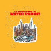 New York New York Sticker - New York City Sticker - NY Sticker
