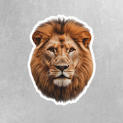 Lion Sticker | Lion Head Decal | King Of The Jungle Decal