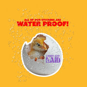 I Just Got Laid Sticker - Funny Chicken Sticker - Funny Chick Sticker