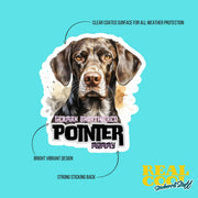 German Short Hair Pointer Mom Sticker - Shorthair Pointer Sticker