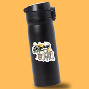 All of My Flabbers Are Gasted Sticker | Funny Quote Vinyl Decal for Laptops, Water Bottles & More | Gift for Friends