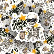 All of My Flabbers Are Gasted Sticker | Funny Quote Vinyl Decal for Laptops, Water Bottles & More | Gift for Friends